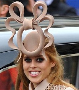 Princess Beatrice's ridiculous Royal Wedding hat Princess Beatrice's ridiculous Royal Wedding hat